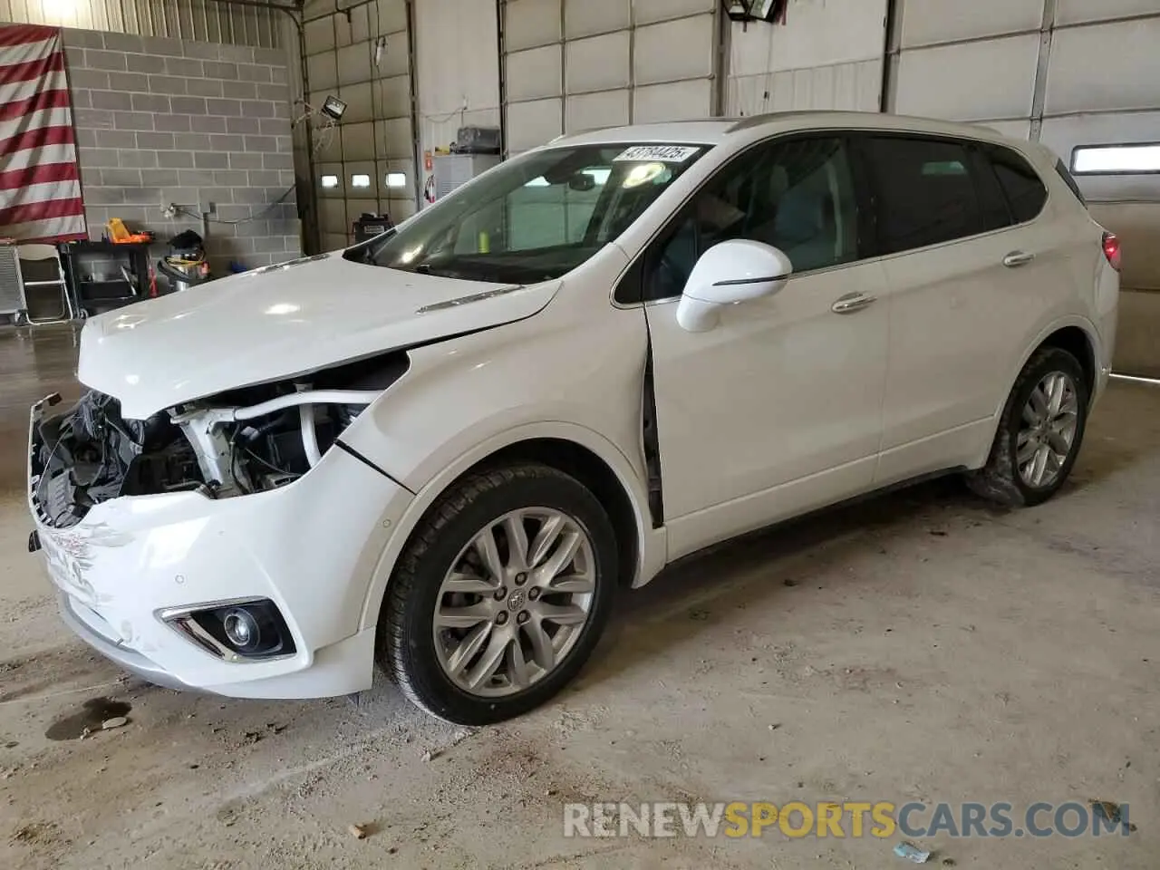 1 fotografías del automóvil dañado LRBFX4SX3LD066612 BUICK ENVISION 2020