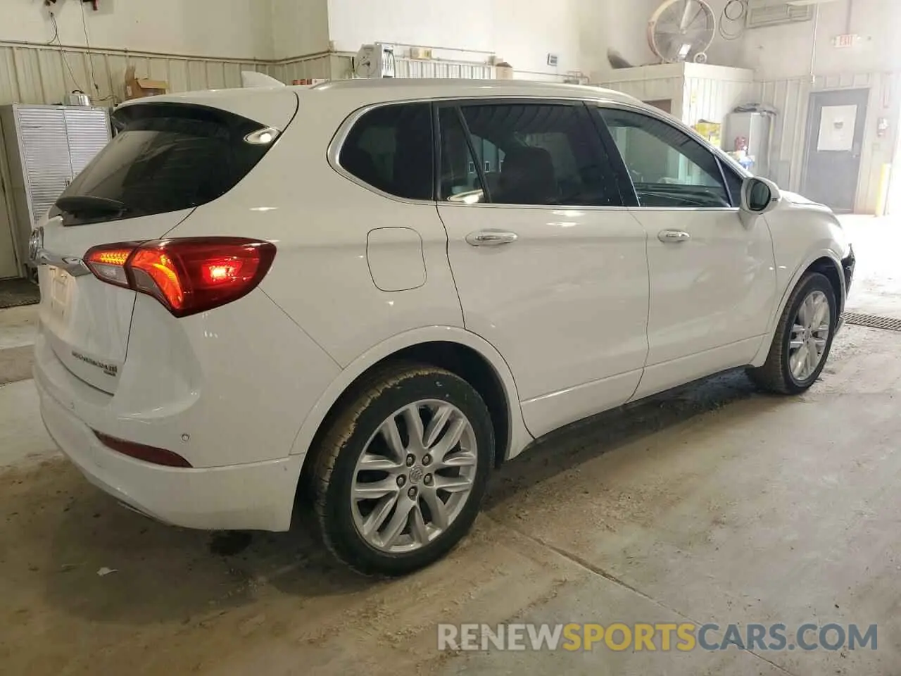 3 fotografías del automóvil dañado LRBFX4SX3LD066612 BUICK ENVISION 2020