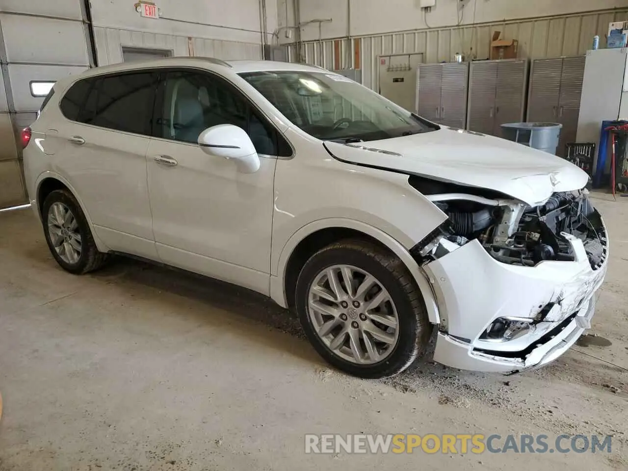 4 fotografías del automóvil dañado LRBFX4SX3LD066612 BUICK ENVISION 2020