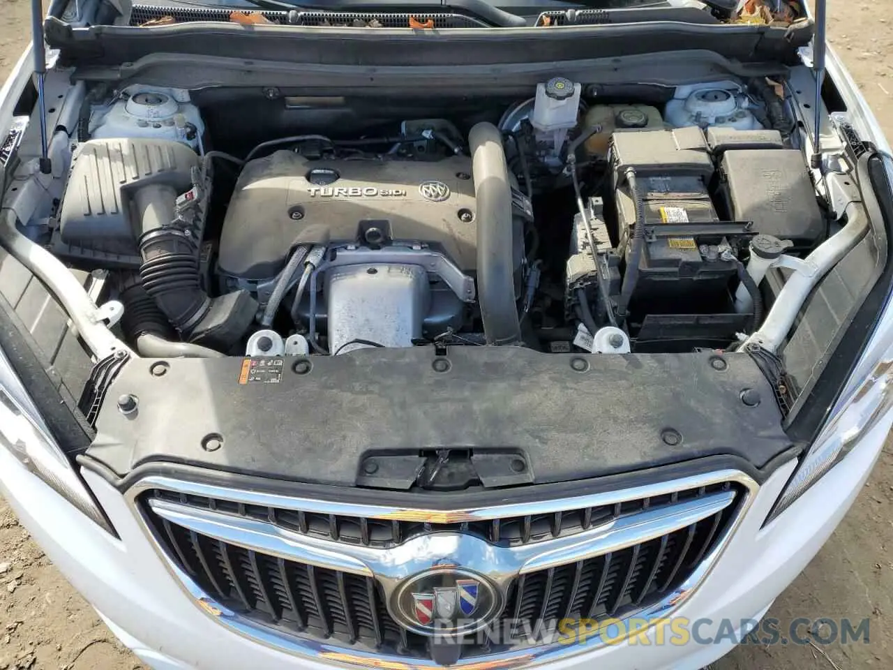 11 fotografías del automóvil dañado LRBFX4SX5LD017072 BUICK ENVISION 2020