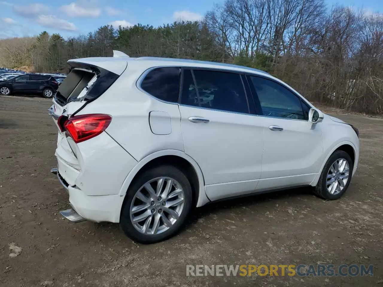 3 fotografías del automóvil dañado LRBFX4SX5LD017072 BUICK ENVISION 2020