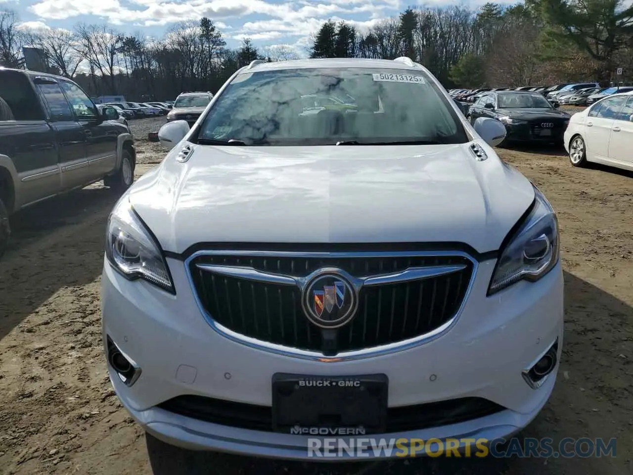 5 fotografías del automóvil dañado LRBFX4SX5LD017072 BUICK ENVISION 2020