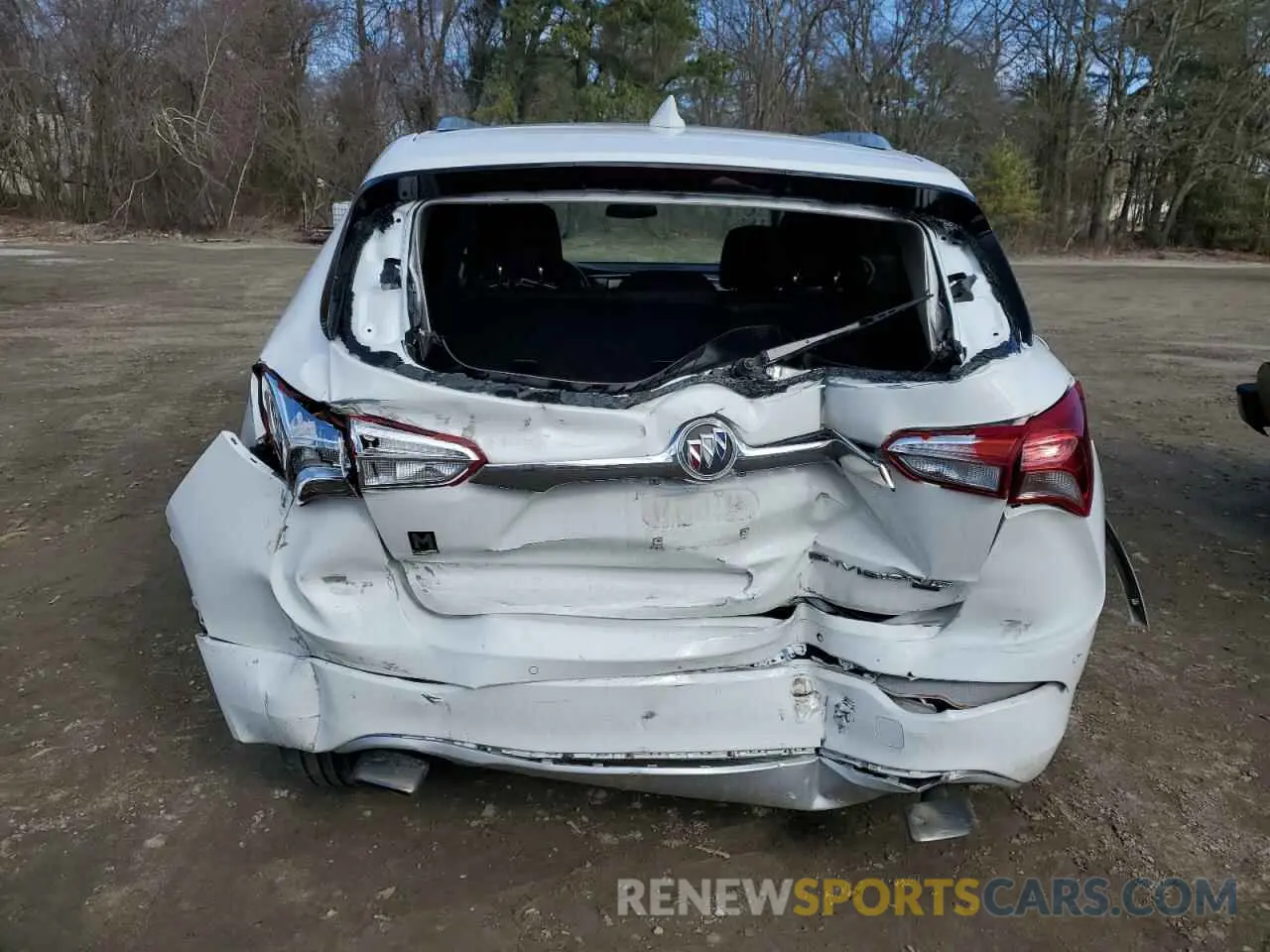 6 fotografías del automóvil dañado LRBFX4SX5LD017072 BUICK ENVISION 2020