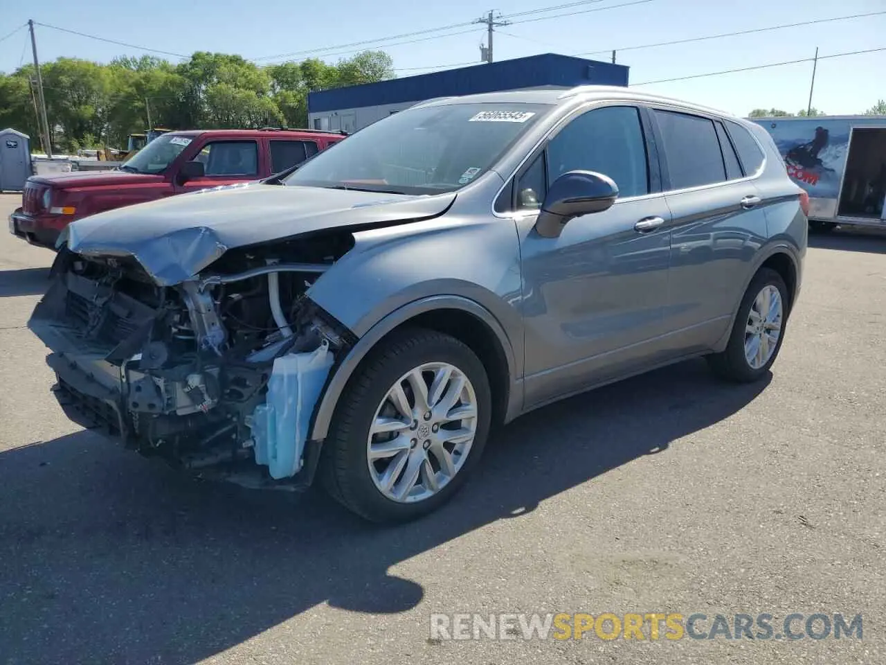 1 fotografías del automóvil dañado LRBFX4SX5LD051478 BUICK ENVISION 2020