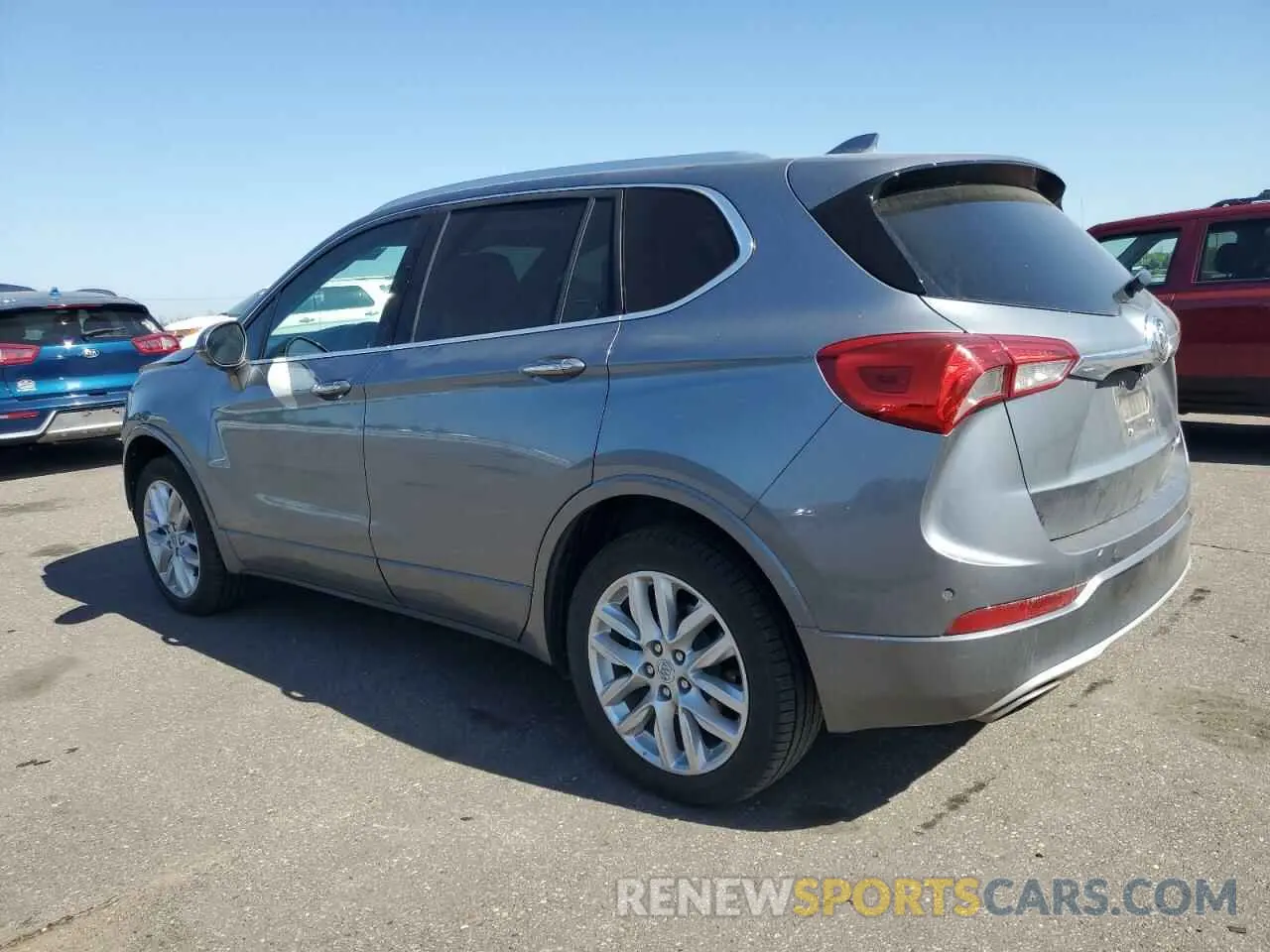 2 fotografías del automóvil dañado LRBFX4SX5LD051478 BUICK ENVISION 2020