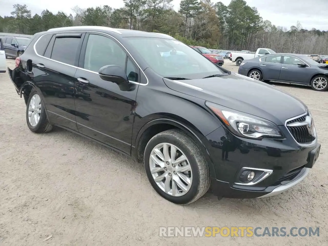 4 fotografías del automóvil dañado LRBFX4SX6LD065776 BUICK ENVISION 2020