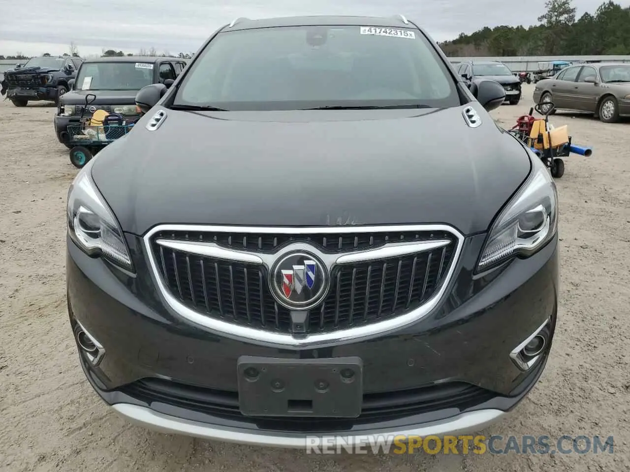 5 fotografías del automóvil dañado LRBFX4SX6LD065776 BUICK ENVISION 2020