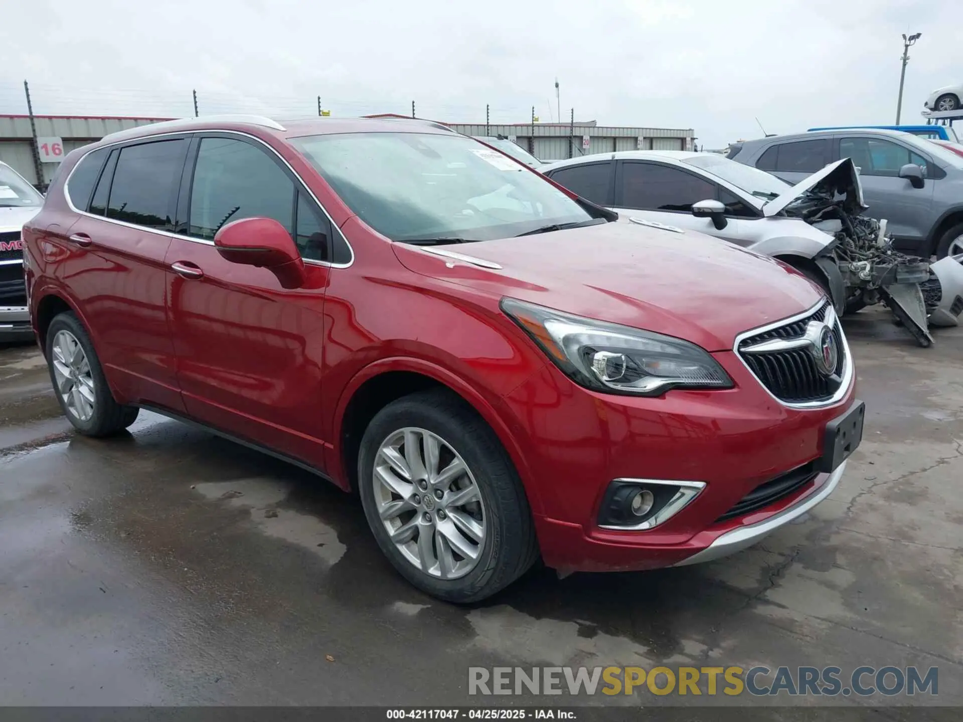 1 fotografías del automóvil dañado LRBFX4SX7LD032284 BUICK ENVISION 2020