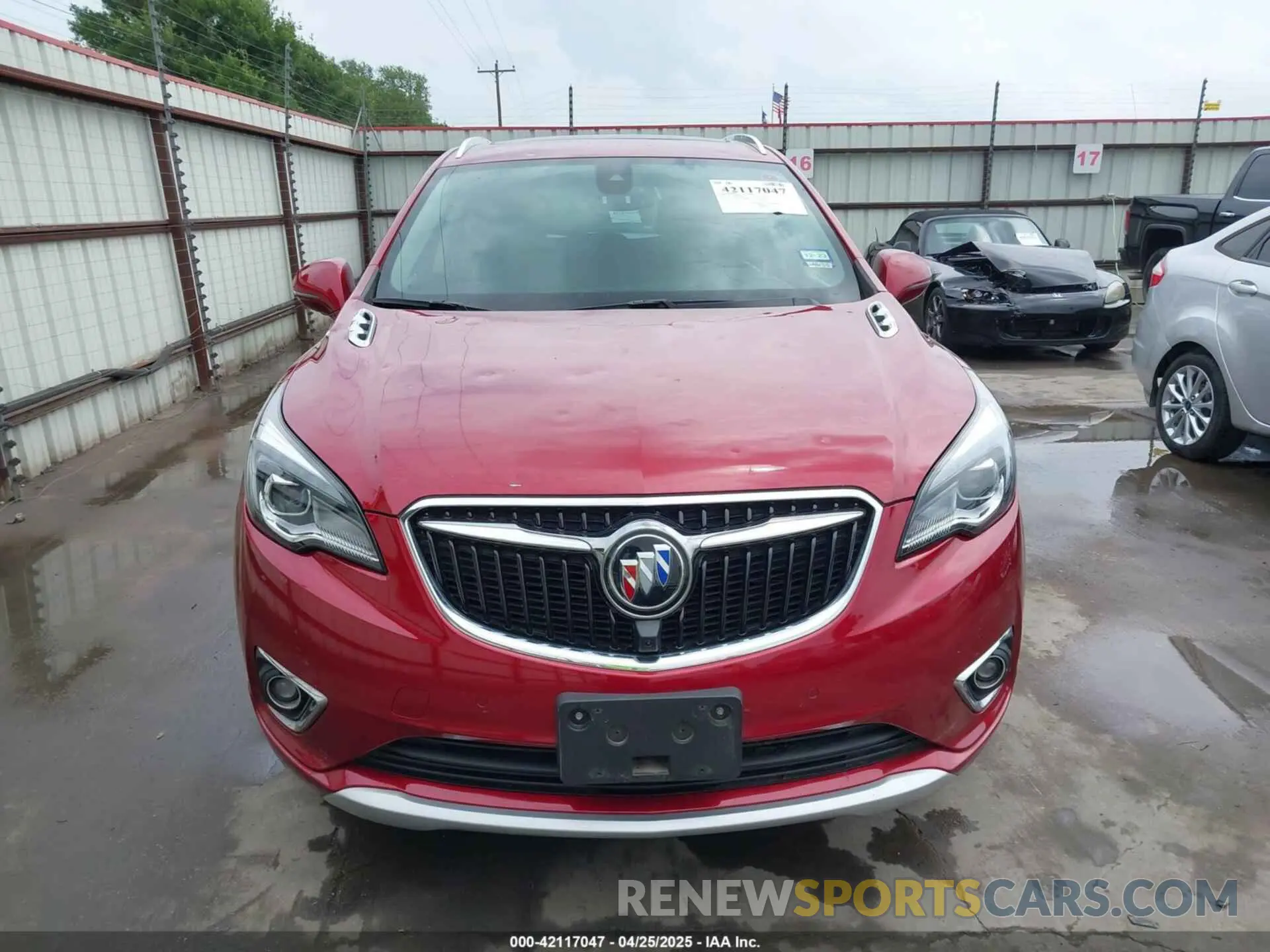 12 fotografías del automóvil dañado LRBFX4SX7LD032284 BUICK ENVISION 2020
