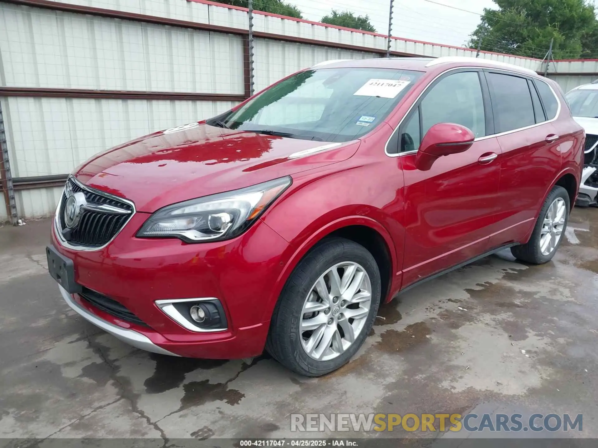 2 fotografías del automóvil dañado LRBFX4SX7LD032284 BUICK ENVISION 2020