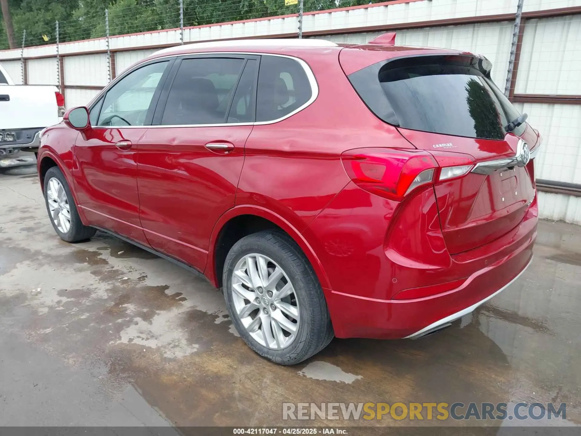 3 fotografías del automóvil dañado LRBFX4SX7LD032284 BUICK ENVISION 2020