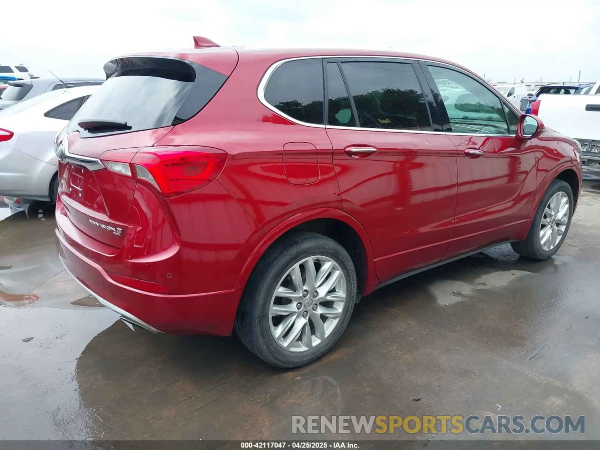 4 fotografías del automóvil dañado LRBFX4SX7LD032284 BUICK ENVISION 2020
