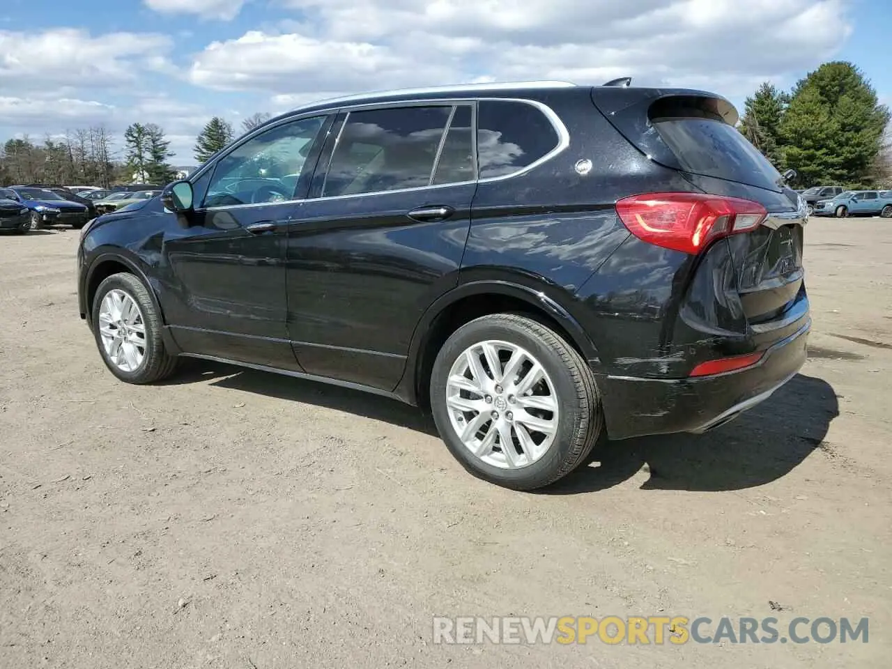 2 fotografías del automóvil dañado LRBFX4SX8LD065665 BUICK ENVISION 2020