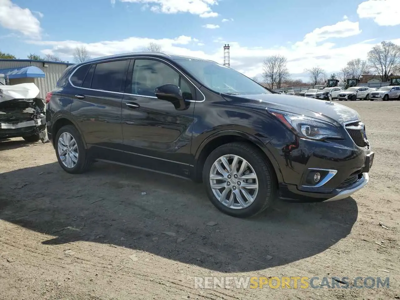 4 fotografías del automóvil dañado LRBFX4SX8LD065665 BUICK ENVISION 2020