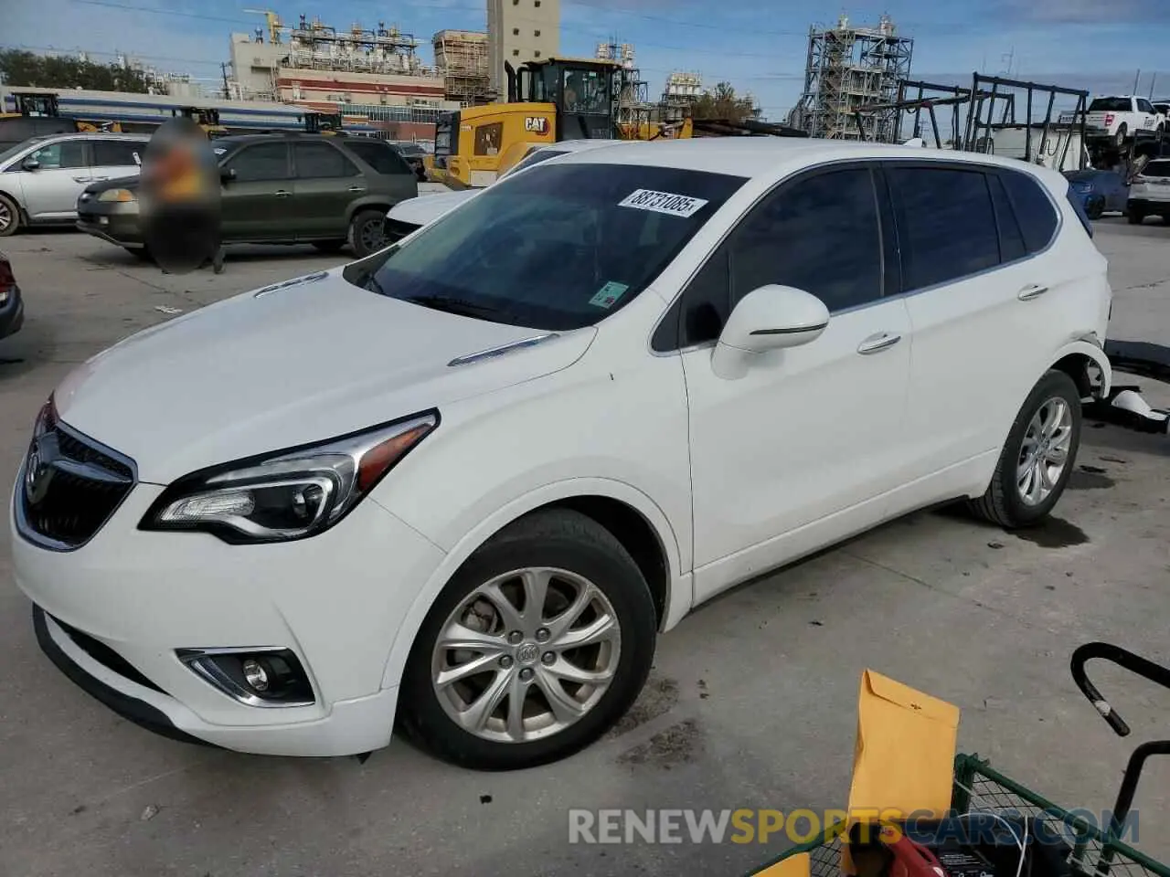 1 fotografías del automóvil dañado LRBFXASA9LD227958 BUICK ENVISION 2020