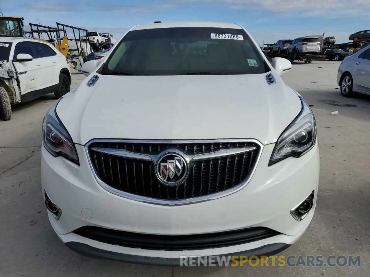 5 fotografías del automóvil dañado LRBFXASA9LD227958 BUICK ENVISION 2020
