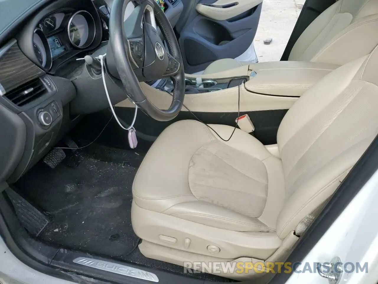 7 fotografías del automóvil dañado LRBFXASA9LD227958 BUICK ENVISION 2020