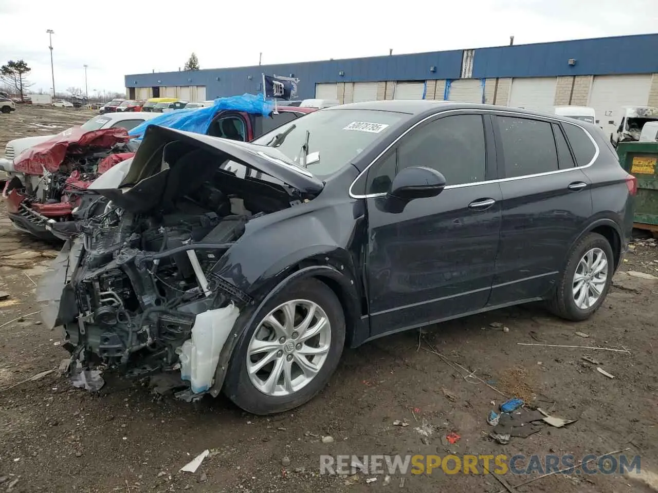 1 fotografías del automóvil dañado LRBFXBSA1LD159791 BUICK ENVISION 2020