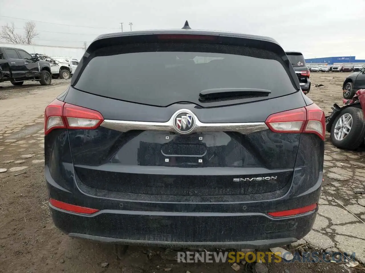 6 fotografías del automóvil dañado LRBFXBSA1LD159791 BUICK ENVISION 2020