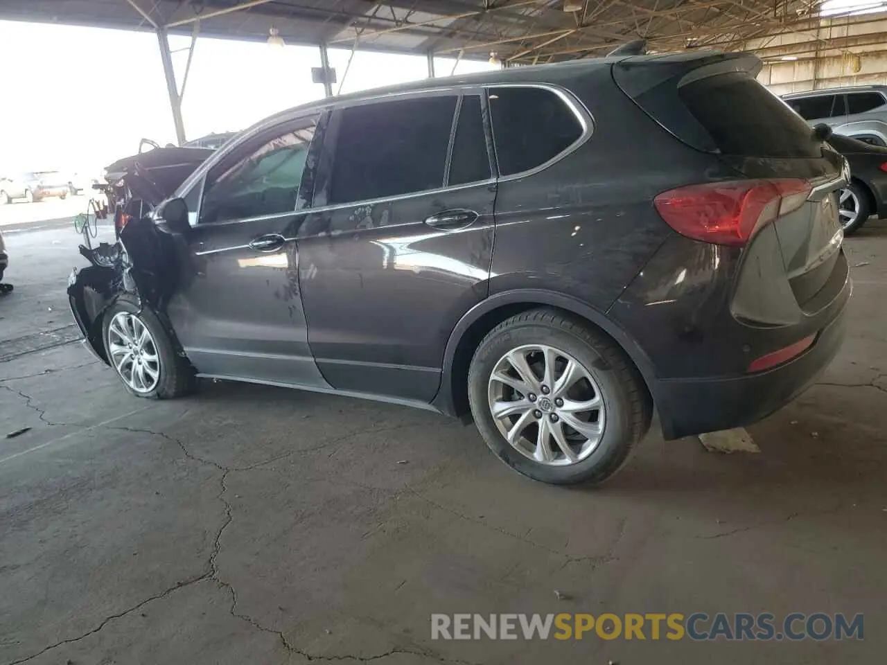 2 fotografías del automóvil dañado LRBFXBSA1LD178065 BUICK ENVISION 2020