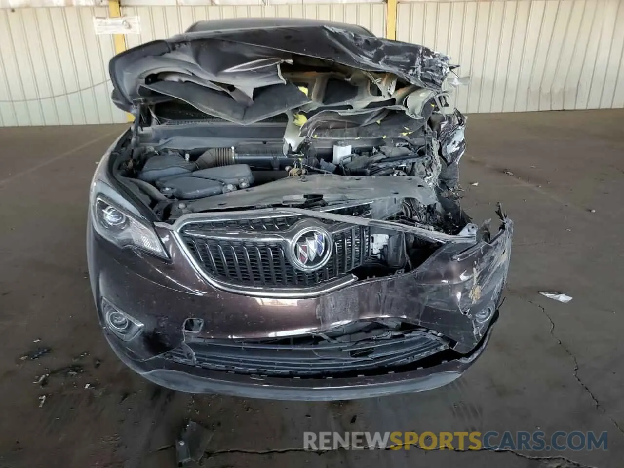 5 fotografías del automóvil dañado LRBFXBSA1LD178065 BUICK ENVISION 2020