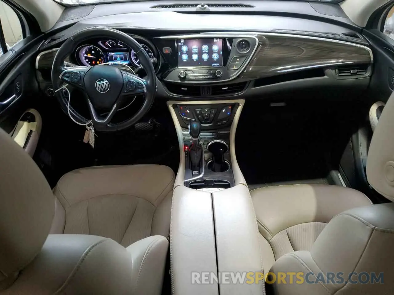 8 fotografías del automóvil dañado LRBFXBSA1LD212294 BUICK ENVISION 2020