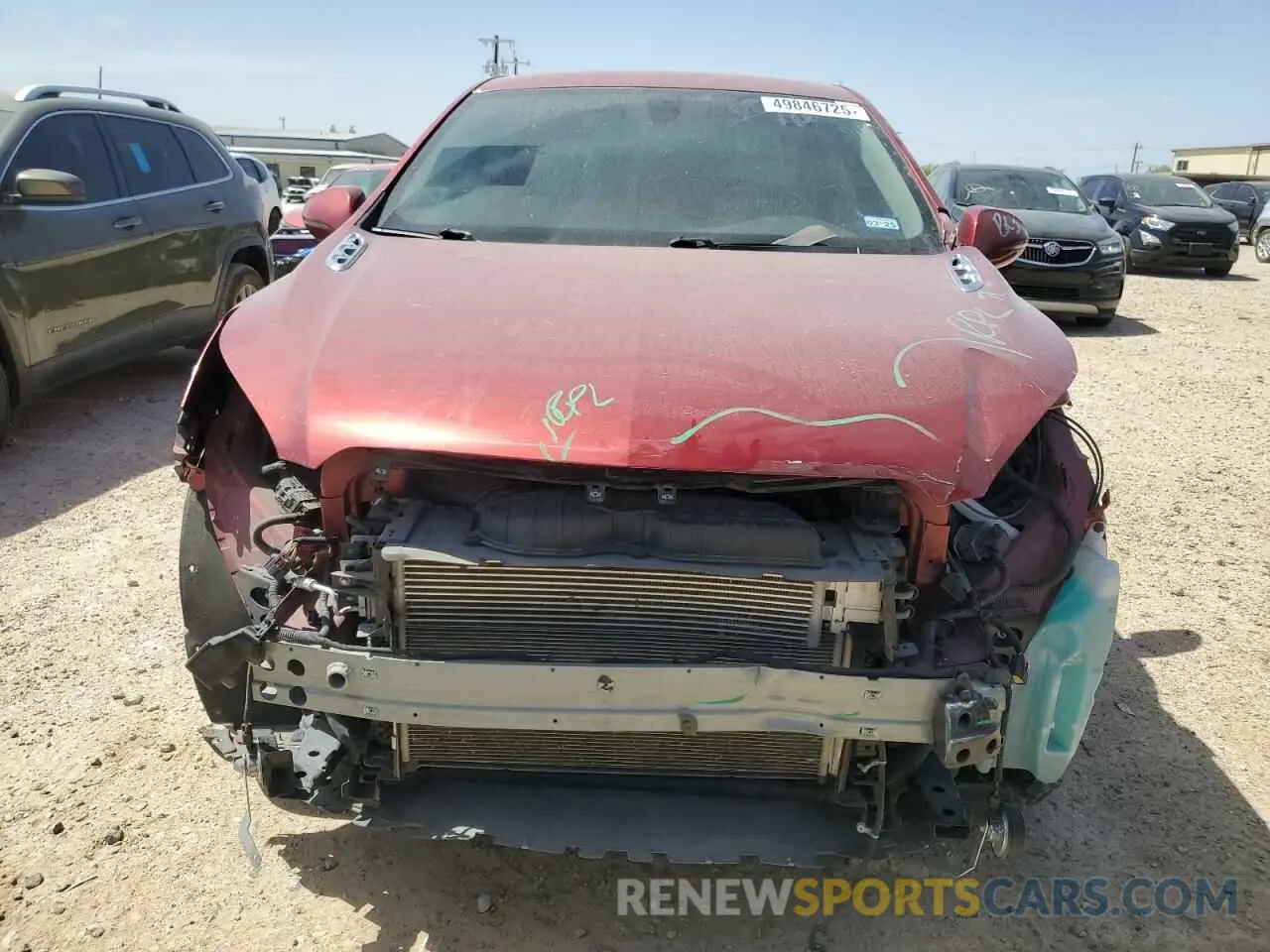 5 fotografías del automóvil dañado LRBFXBSA2LD140361 BUICK ENVISION 2020