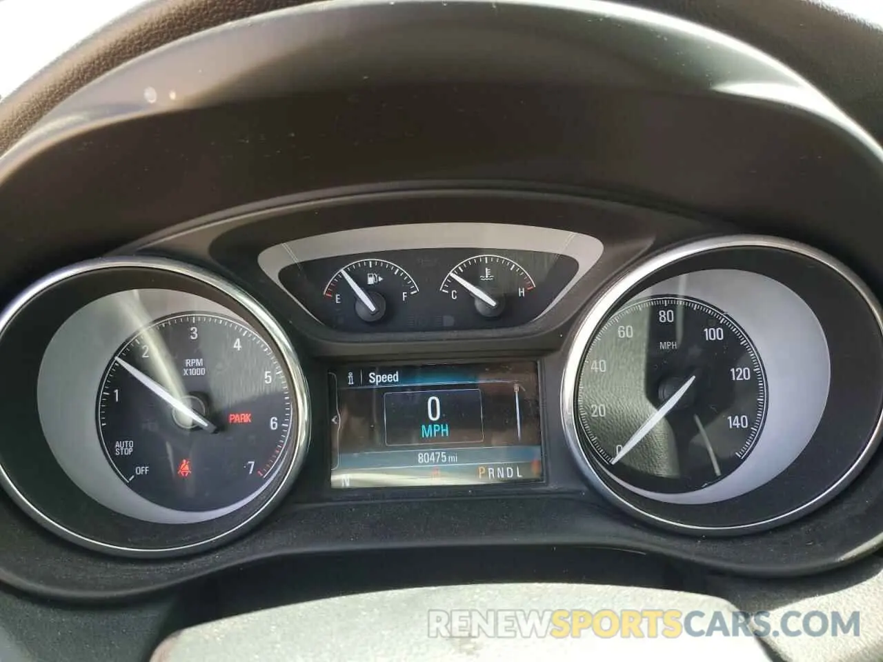 9 fotografías del automóvil dañado LRBFXBSA2LD140361 BUICK ENVISION 2020
