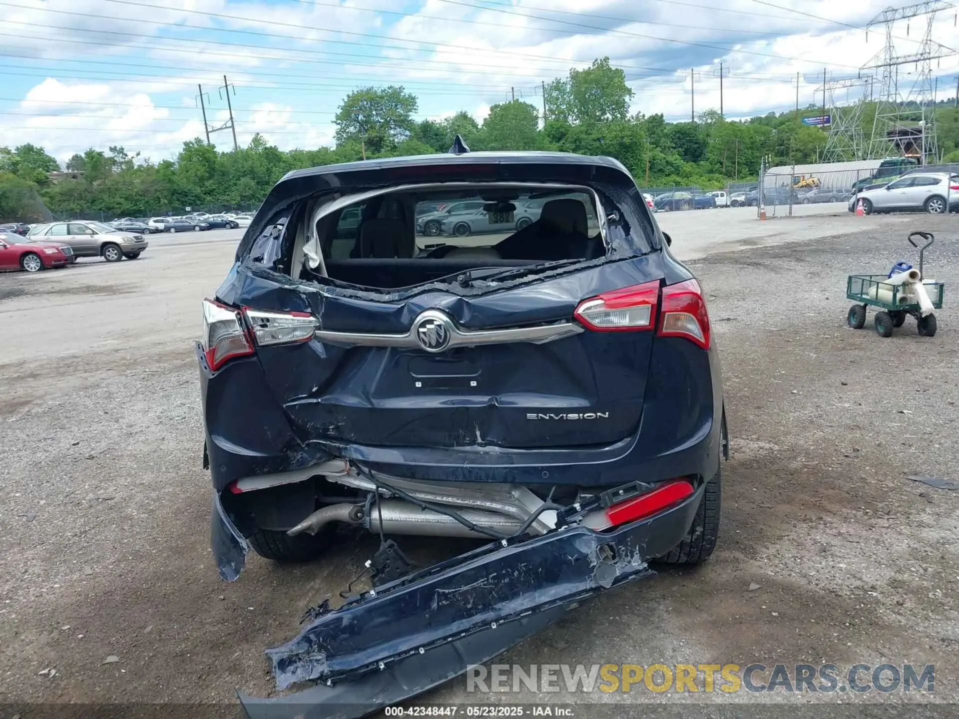 17 fotografías del automóvil dañado LRBFXBSA2LD167222 BUICK ENVISION 2020