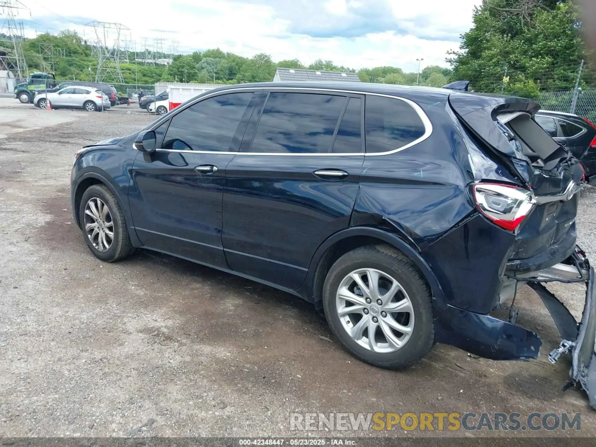 3 fotografías del automóvil dañado LRBFXBSA2LD167222 BUICK ENVISION 2020