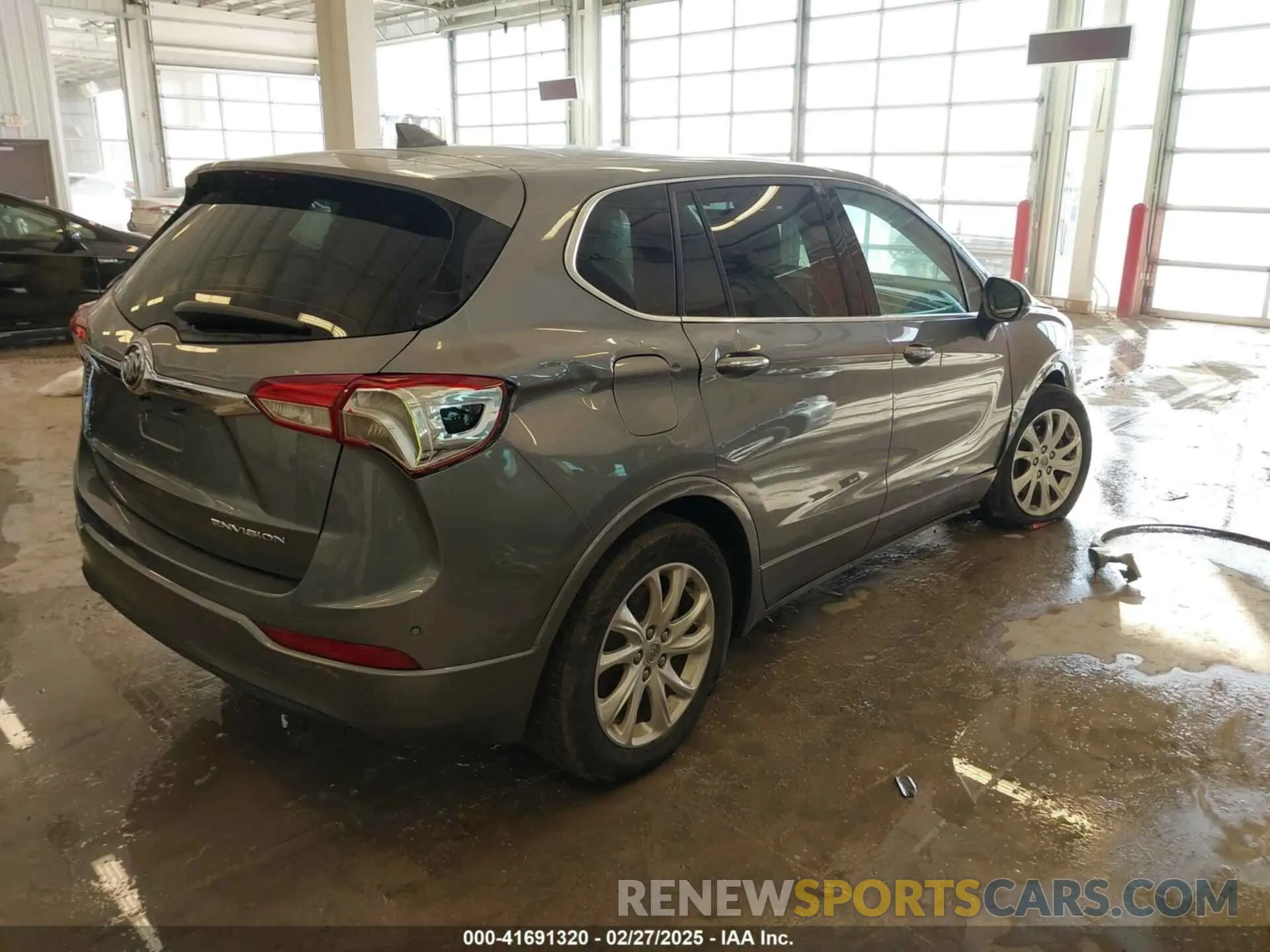 4 fotografías del automóvil dañado LRBFXBSA2LD227130 BUICK ENVISION 2020