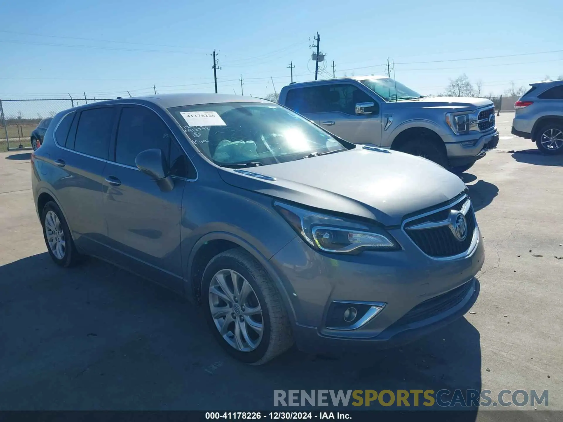 1 fotografías del automóvil dañado LRBFXBSA3LD113119 BUICK ENVISION 2020