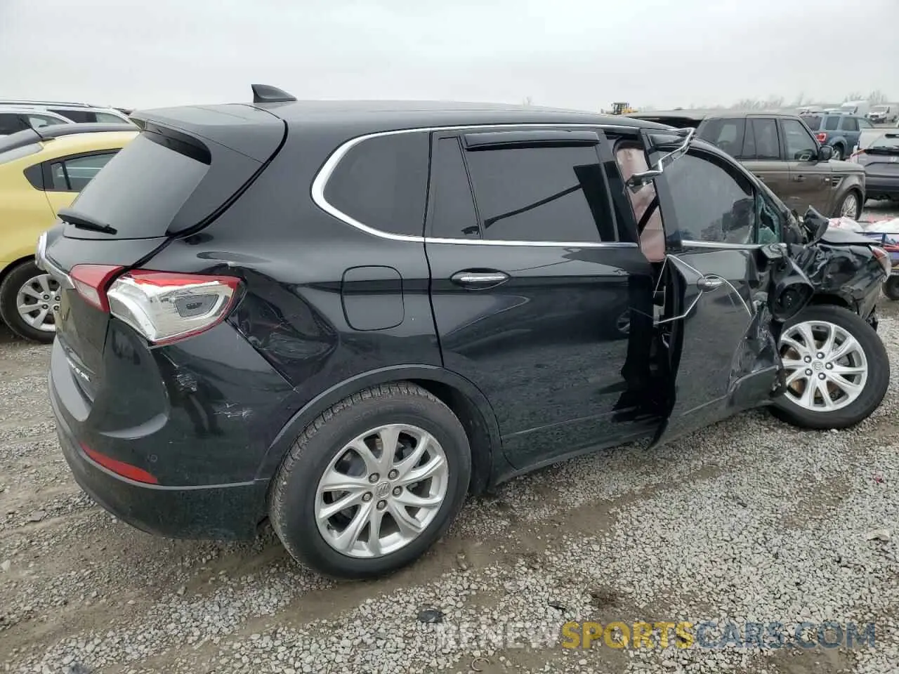 3 fotografías del automóvil dañado LRBFXBSA3LD147772 BUICK ENVISION 2020