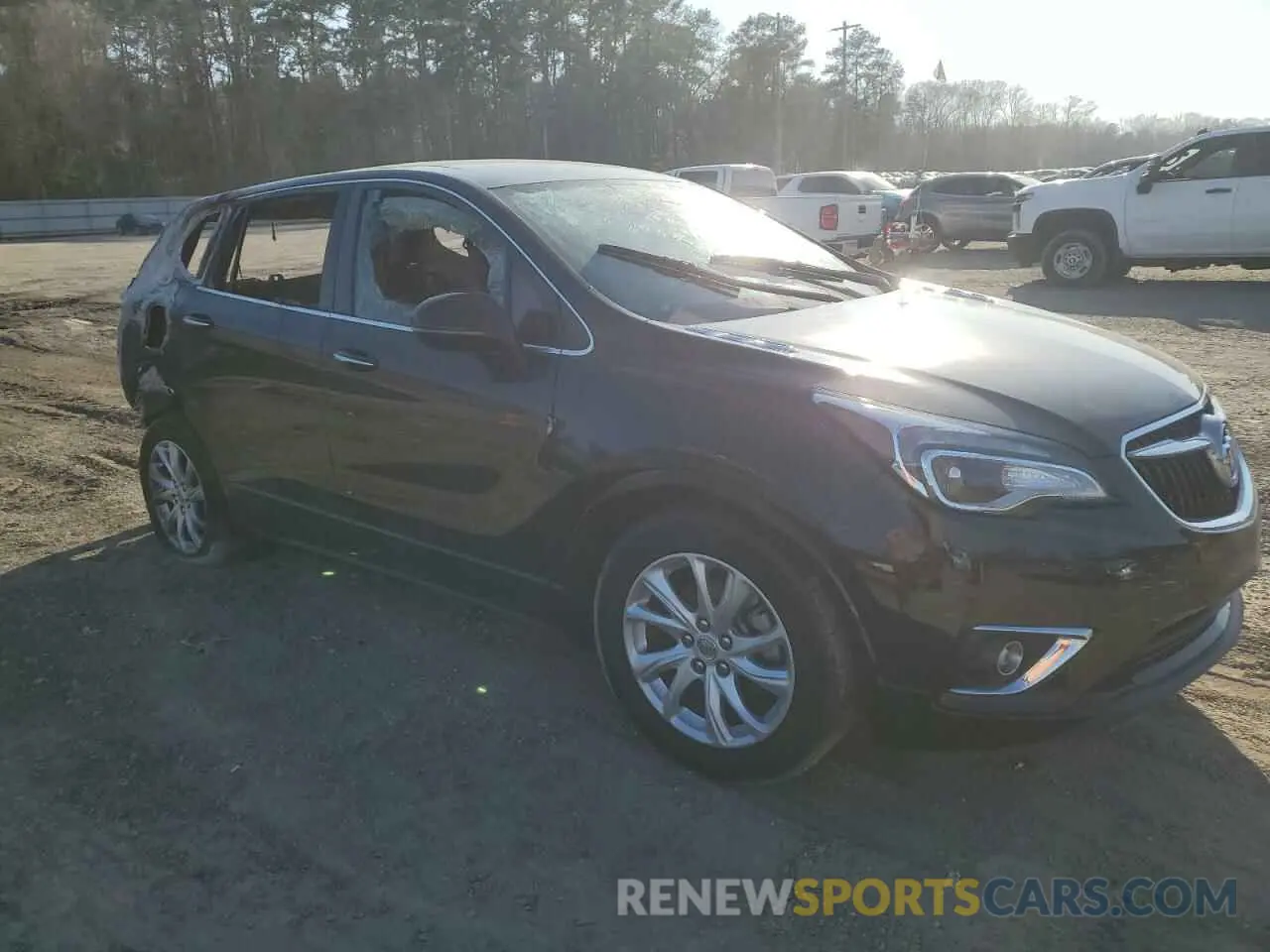4 fotografías del automóvil dañado LRBFXBSA3LD212457 BUICK ENVISION 2020