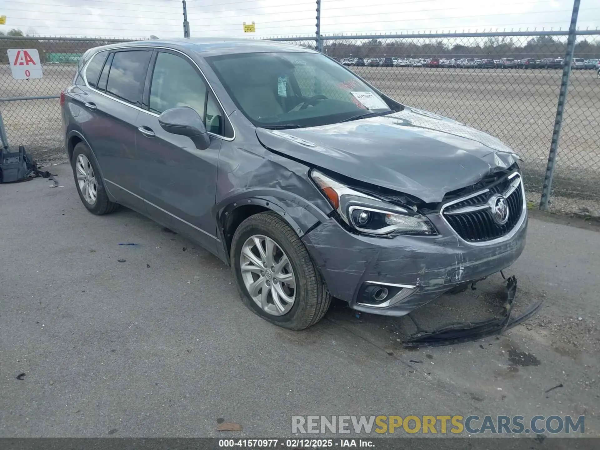 1 fotografías del automóvil dañado LRBFXBSA4LD085332 BUICK ENVISION 2020