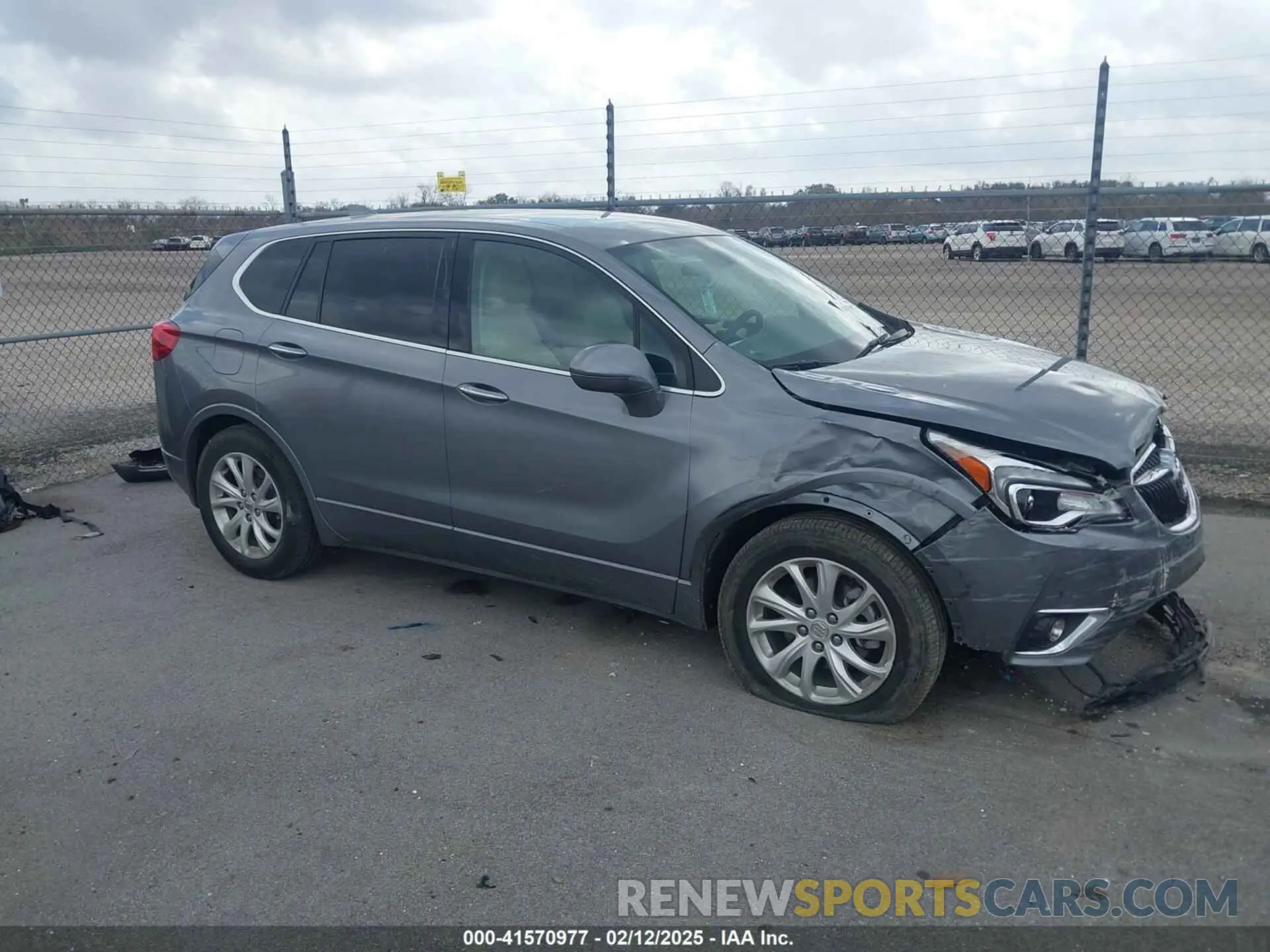 14 fotografías del automóvil dañado LRBFXBSA4LD085332 BUICK ENVISION 2020