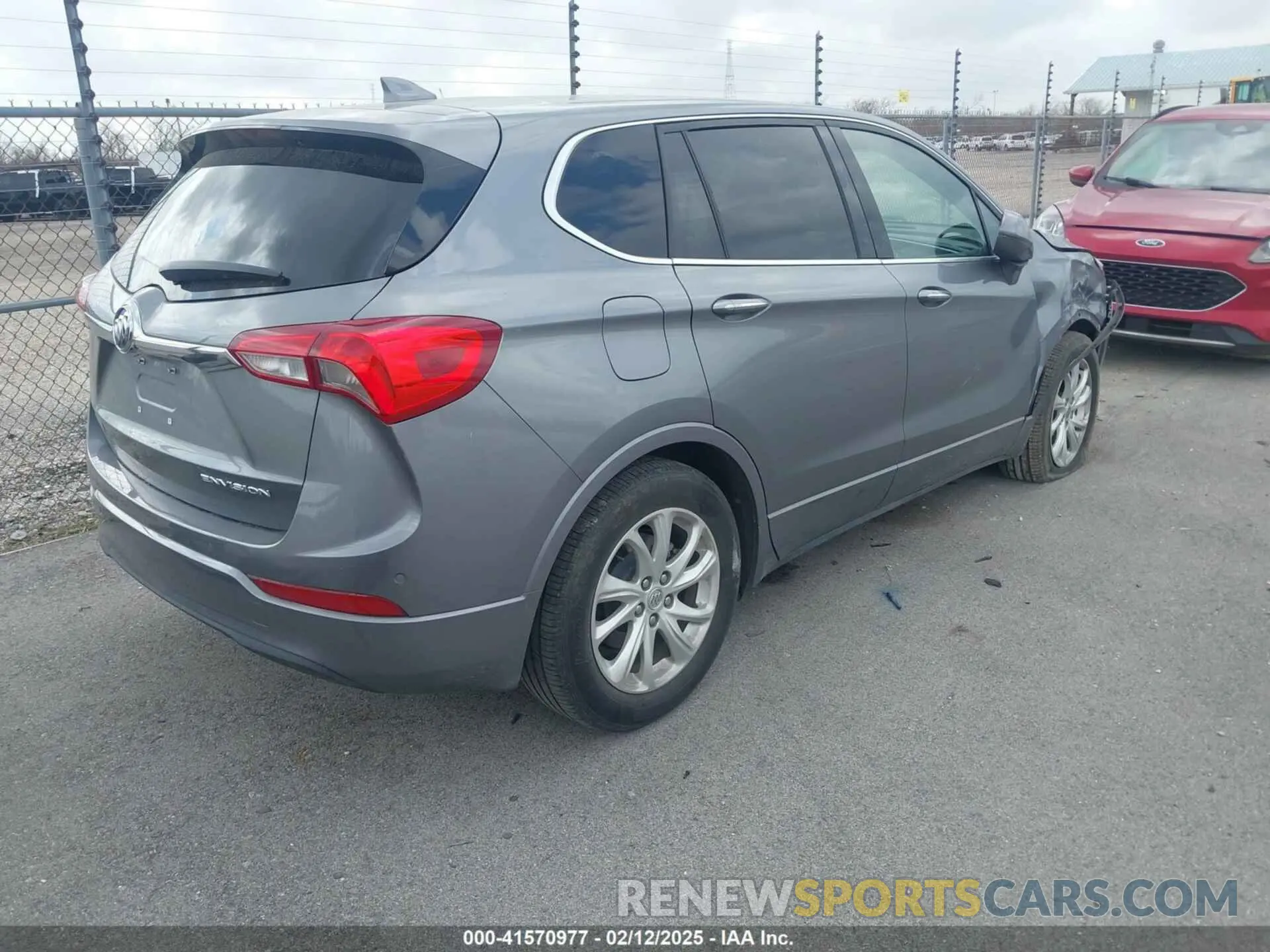 4 fotografías del automóvil dañado LRBFXBSA4LD085332 BUICK ENVISION 2020