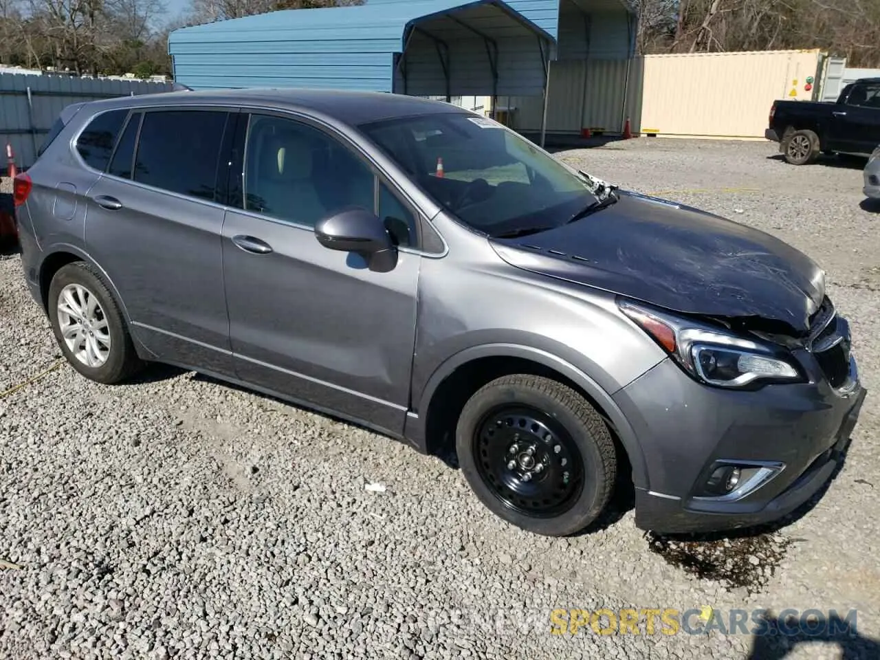 4 fotografías del automóvil dañado LRBFXBSA4LD136053 BUICK ENVISION 2020