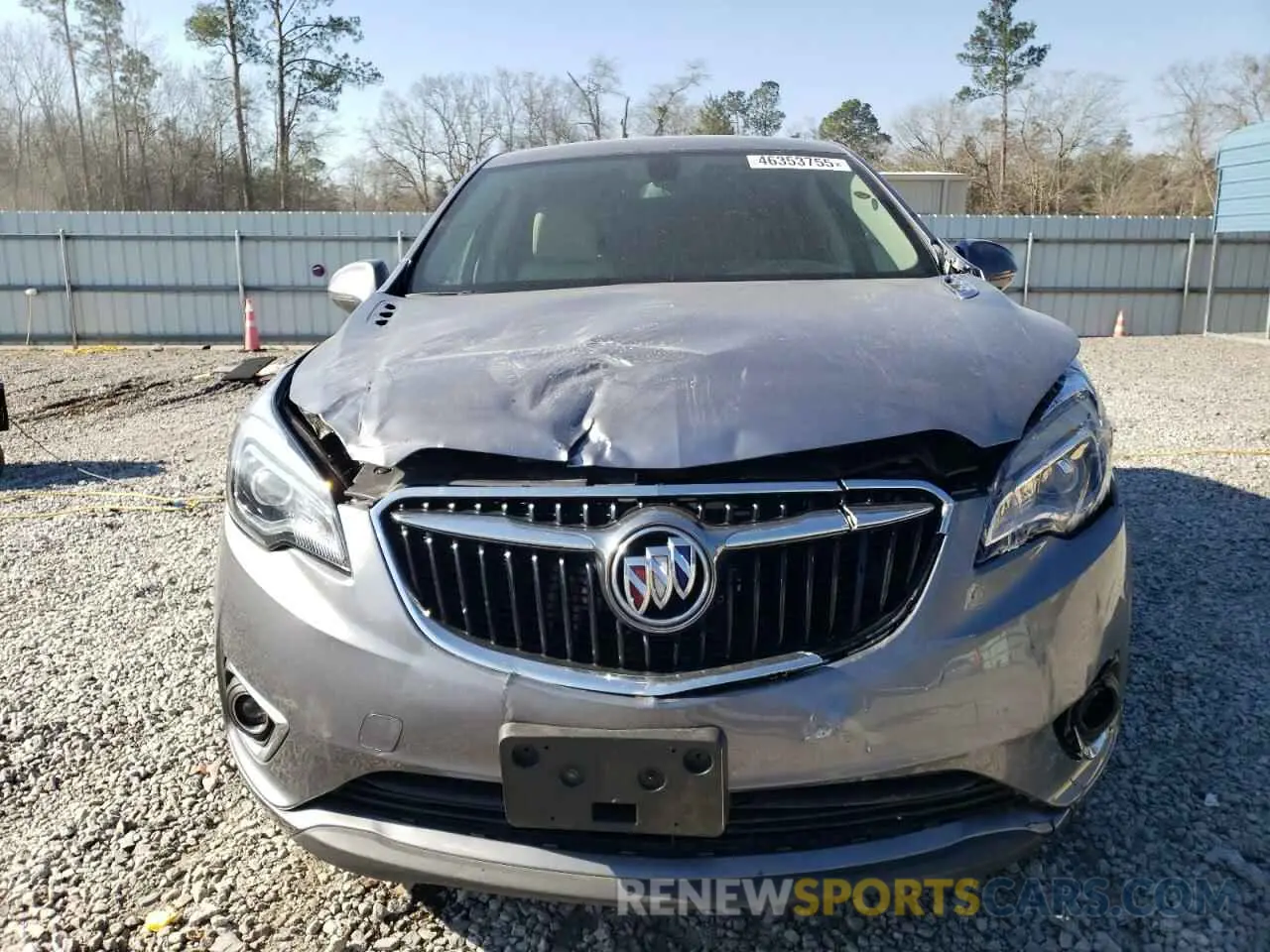 5 fotografías del automóvil dañado LRBFXBSA4LD136053 BUICK ENVISION 2020