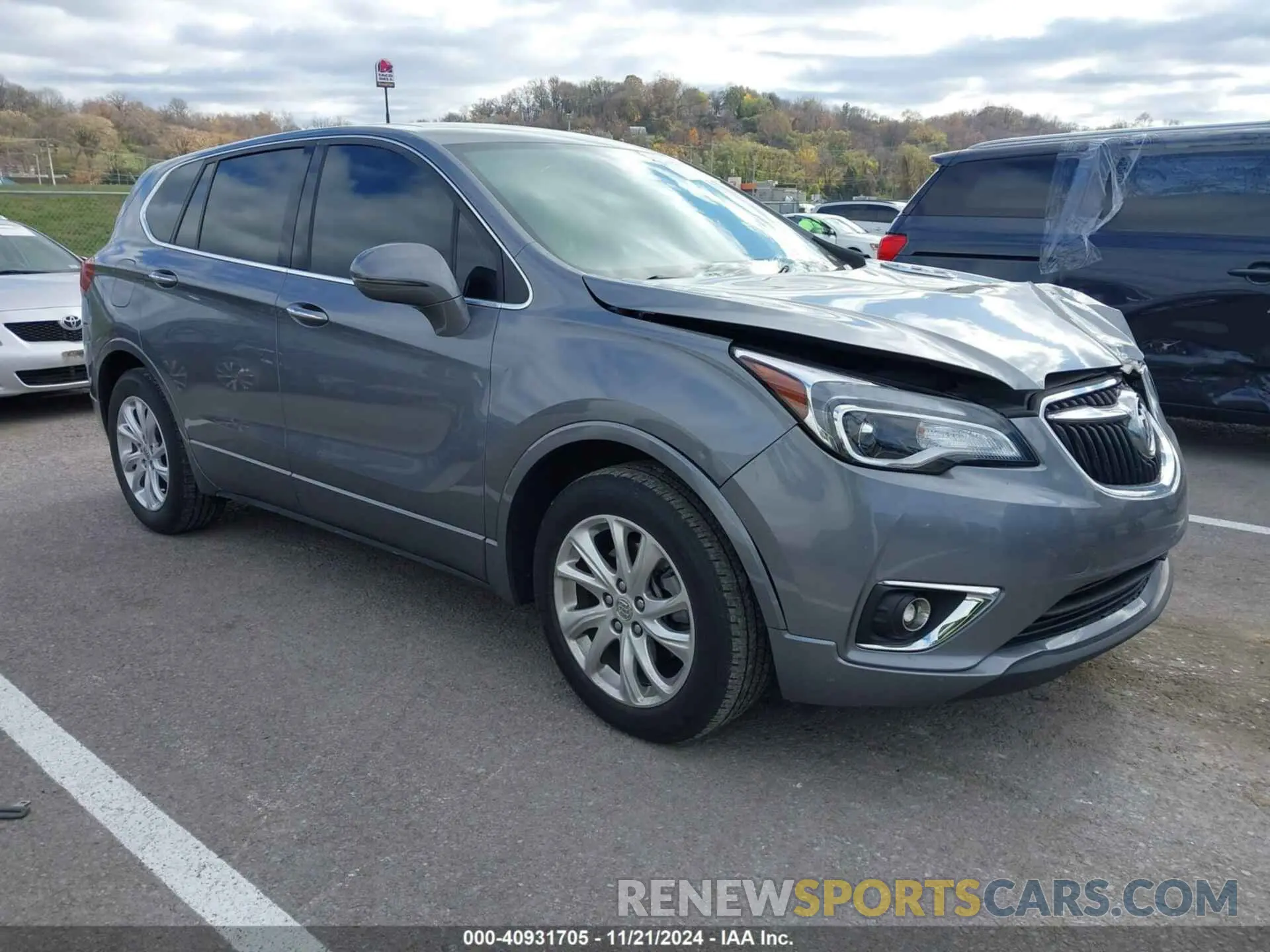 1 fotografías del automóvil dañado LRBFXBSA4LD141916 BUICK ENVISION 2020