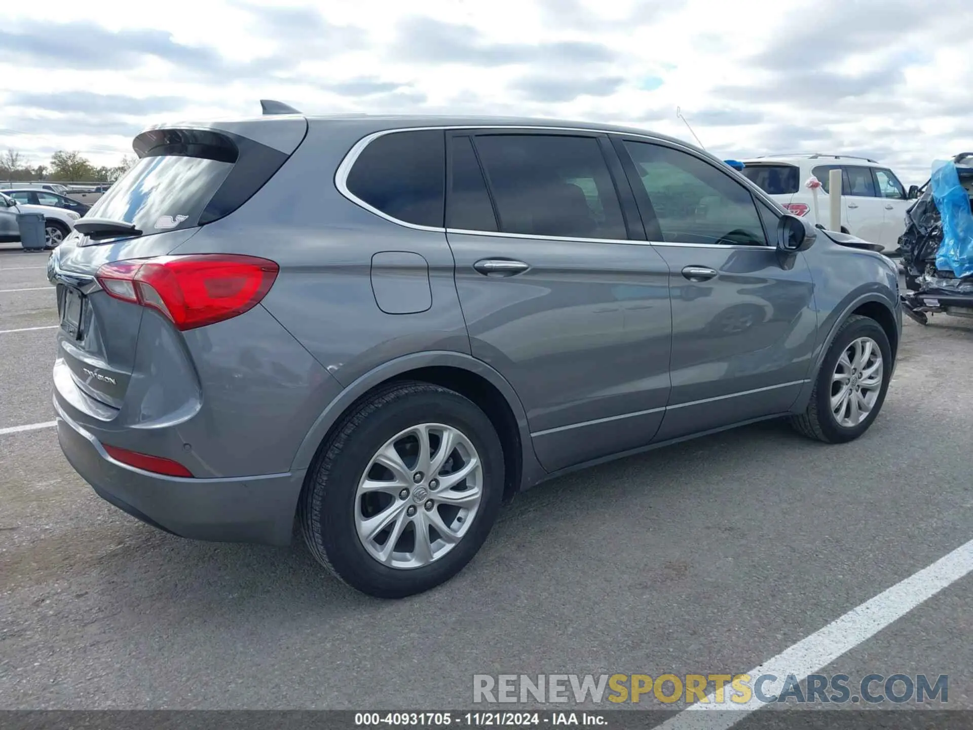 4 fotografías del automóvil dañado LRBFXBSA4LD141916 BUICK ENVISION 2020