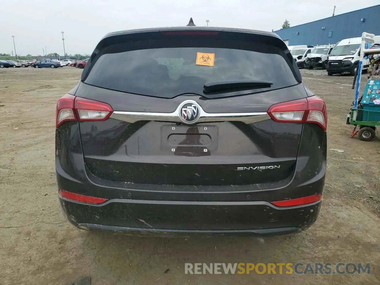 6 fotografías del automóvil dañado LRBFXBSA5LD065770 BUICK ENVISION 2020