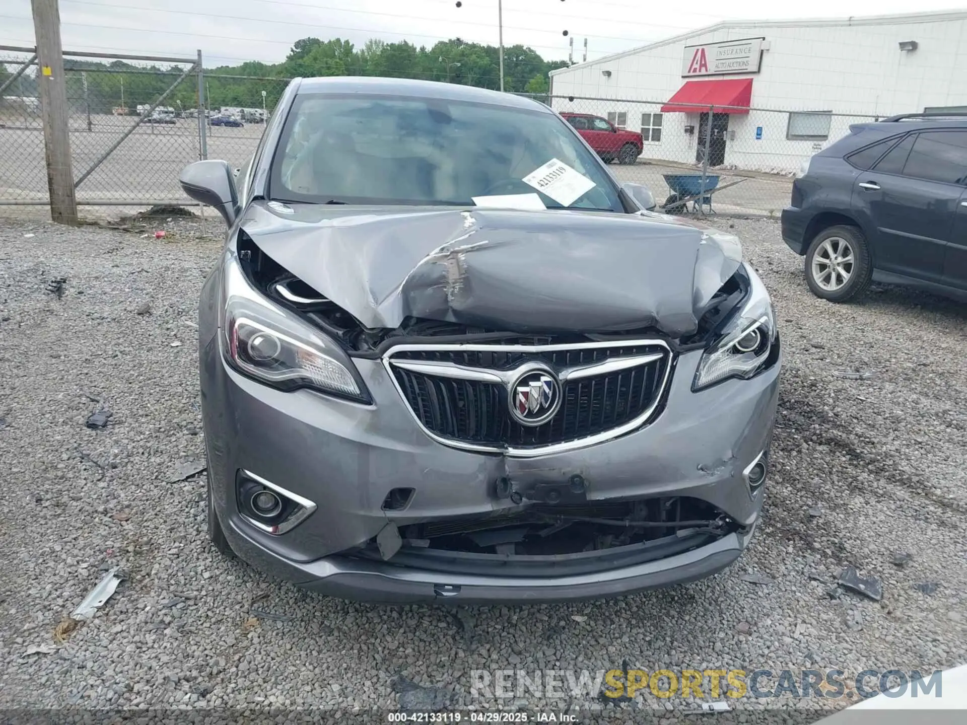 12 fotografías del automóvil dañado LRBFXBSA6LD155235 BUICK ENVISION 2020