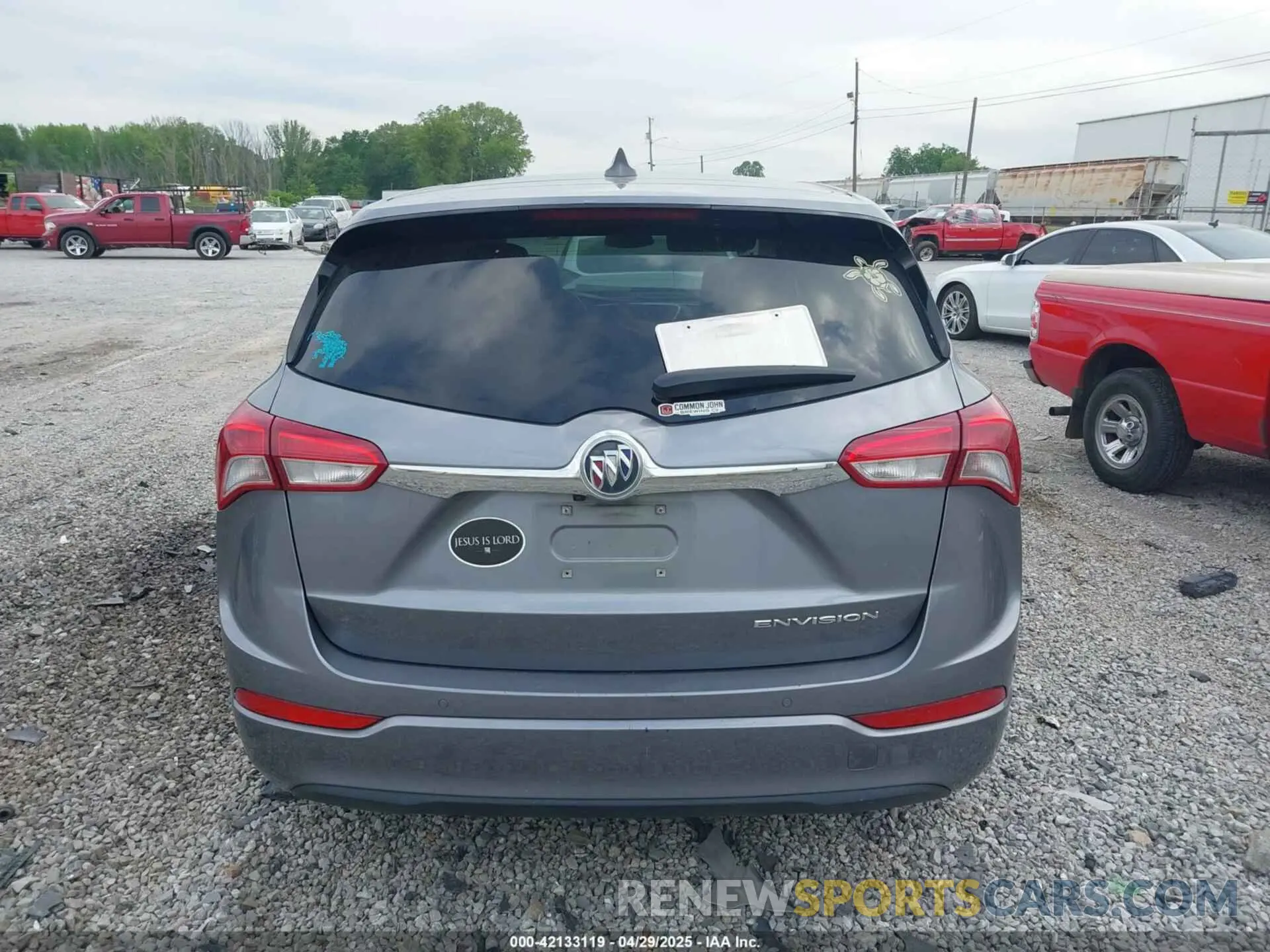 16 fotografías del automóvil dañado LRBFXBSA6LD155235 BUICK ENVISION 2020