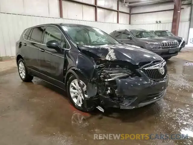 14 fotografías del automóvil dañado LRBFXBSA6LD197629 BUICK ENVISION 2020