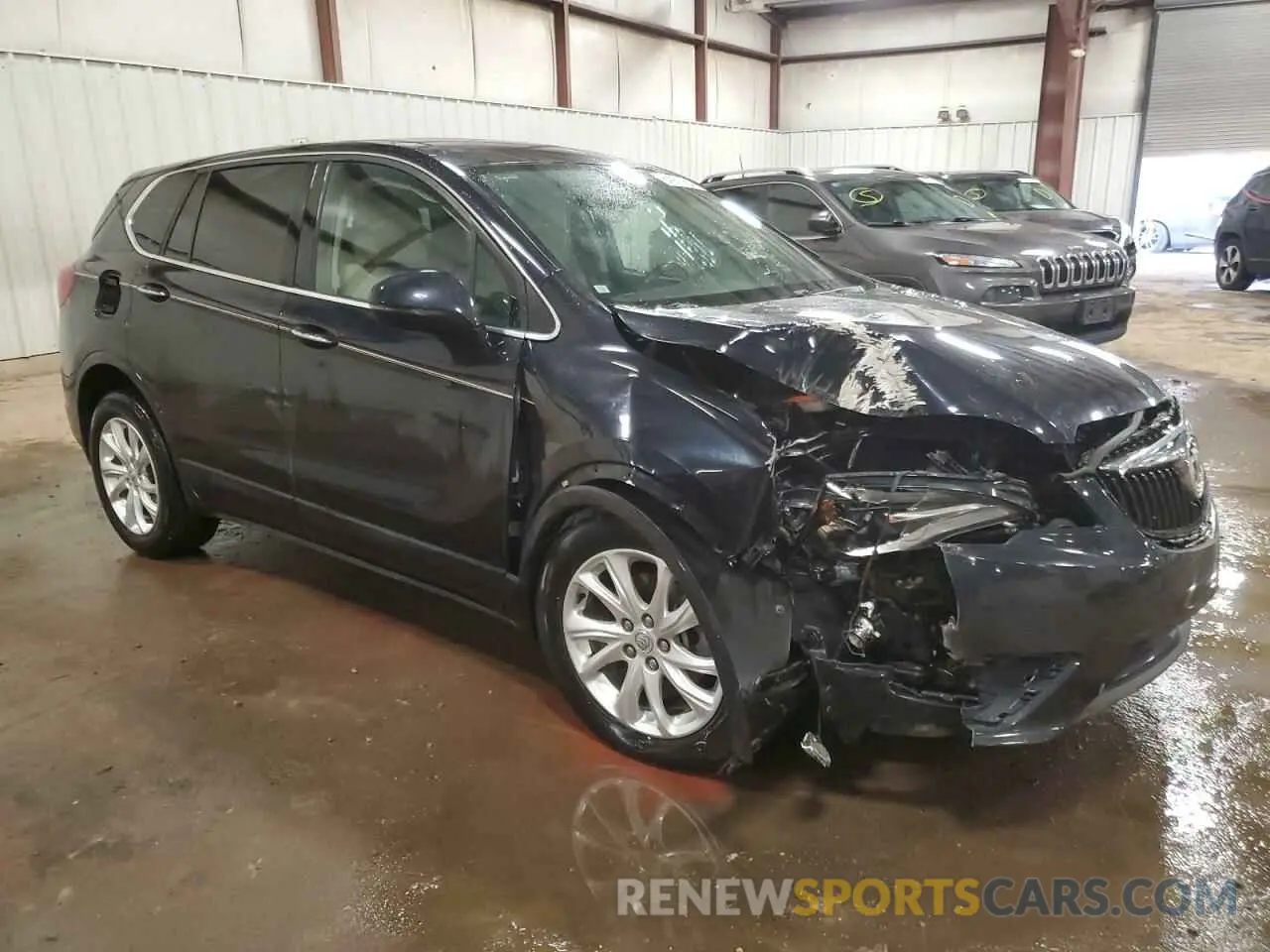 4 fotografías del automóvil dañado LRBFXBSA6LD197629 BUICK ENVISION 2020