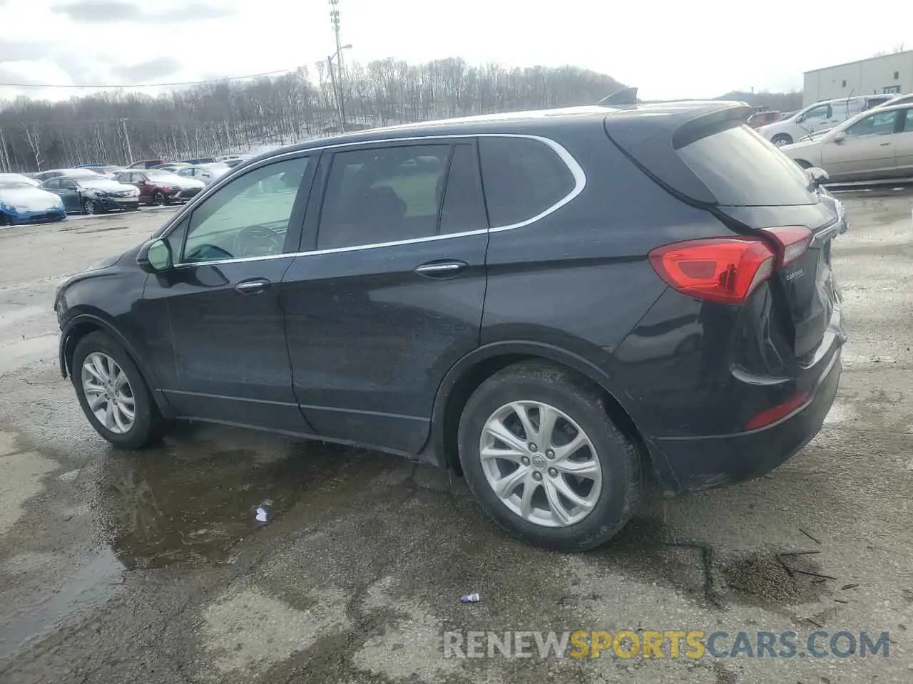 2 fotografías del automóvil dañado LRBFXBSA7LD156183 BUICK ENVISION 2020
