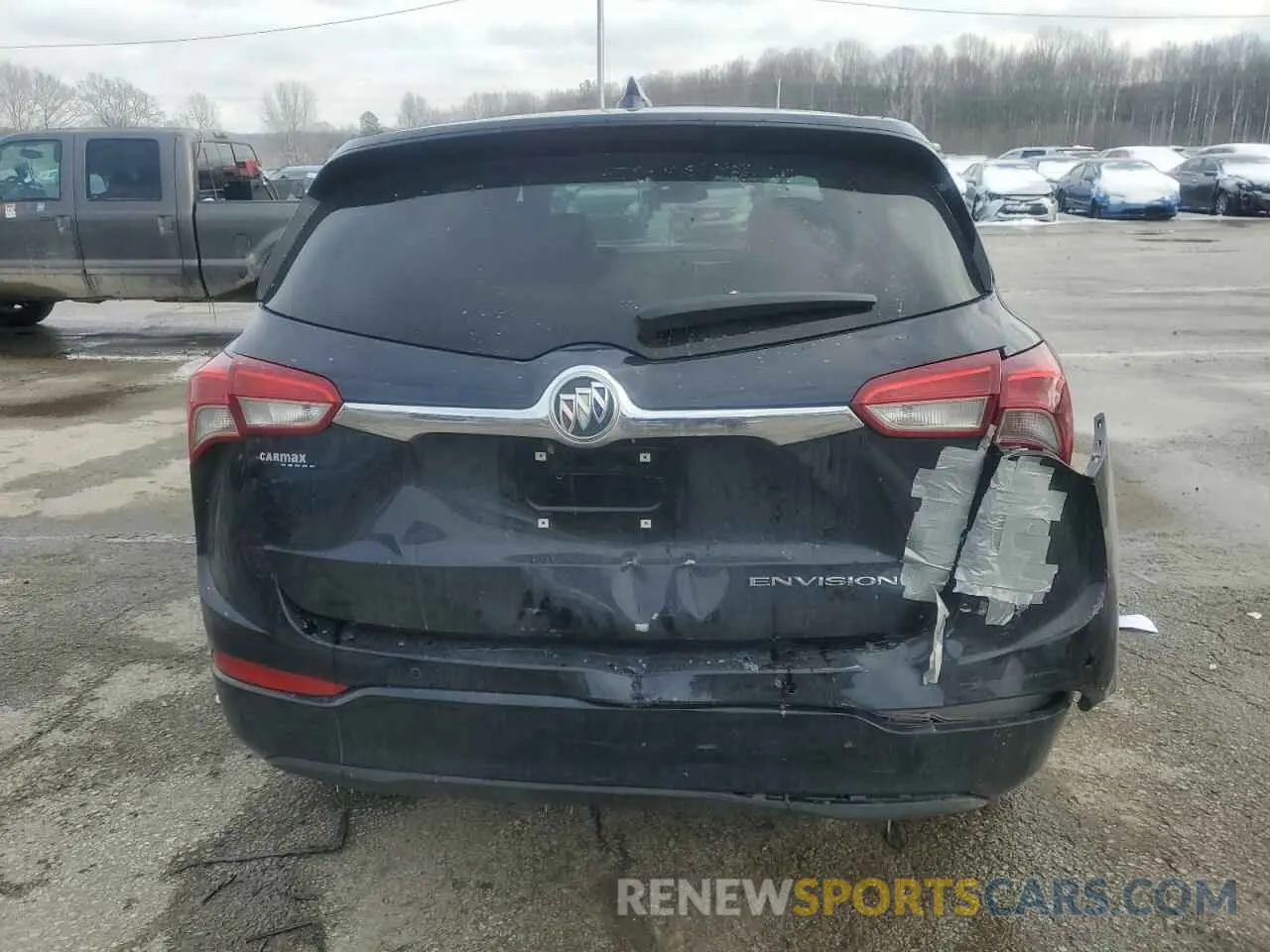 6 fotografías del automóvil dañado LRBFXBSA7LD156183 BUICK ENVISION 2020