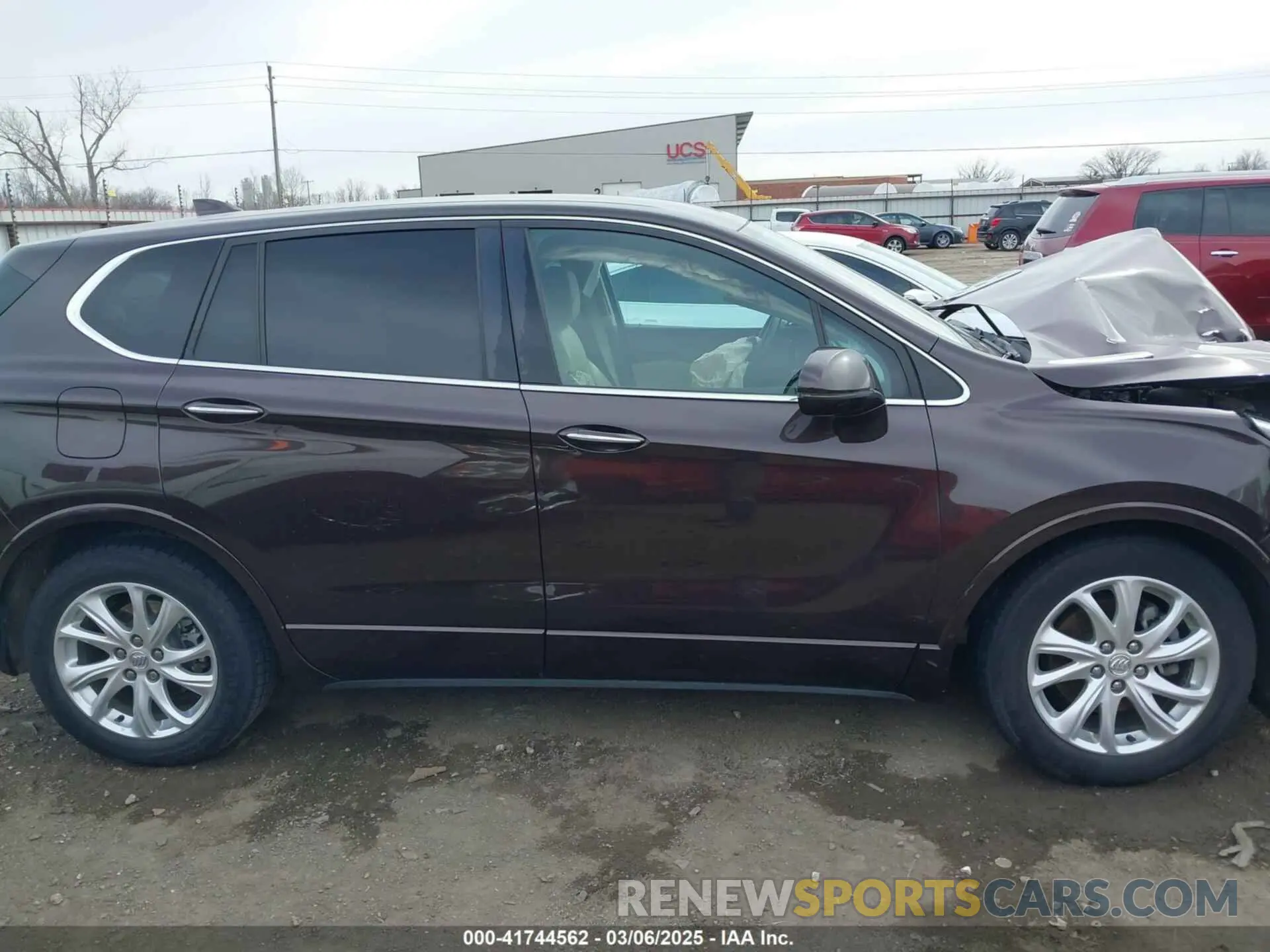 12 fotografías del automóvil dañado LRBFXBSA7LD157480 BUICK ENVISION 2020
