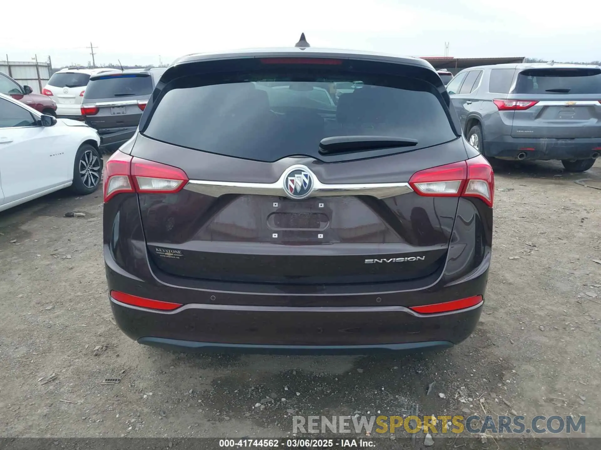 15 fotografías del automóvil dañado LRBFXBSA7LD157480 BUICK ENVISION 2020